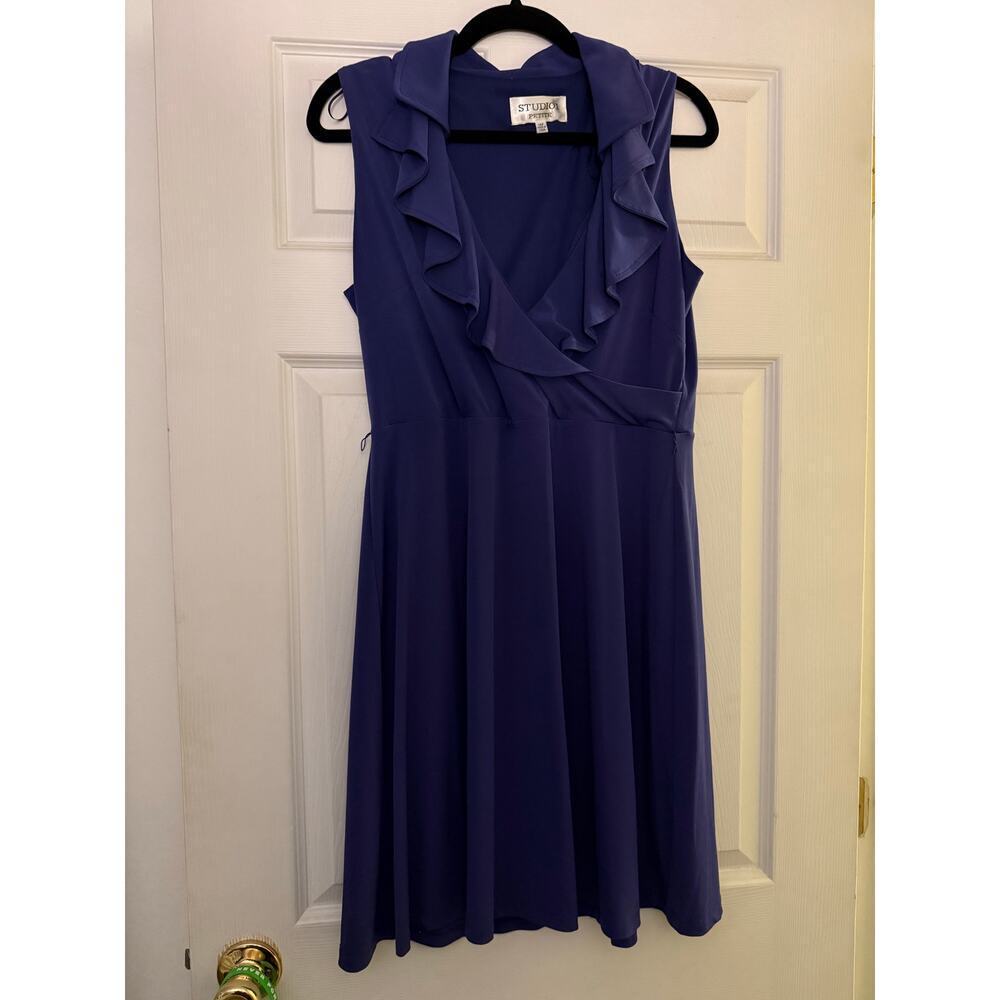 Purple Dress By Studio I Size 12P